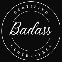 Badass - Women's Relaxed Heather CVC V-Neck Tee Design