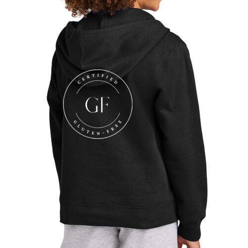 GF Logo - Youth V.I.T. Fleece Full Zip Hoodie Thumbnail