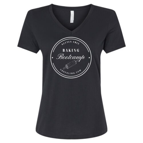 CA - Bootcamp Women's Relaxed Heather CVC V-Neck Tee Thumbnail